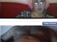 La primera polla negra de la rubia.