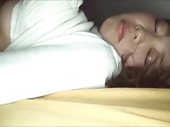 golfaマディソンアイビーに彼の実行で彼女の猫を塗りつぶし