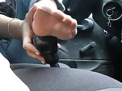 Herrliche blowjob auf der straße