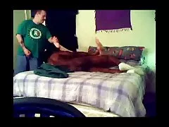 In den anus auf stuhl und bett