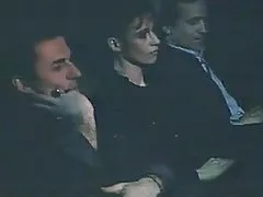 Langhaarige brünette